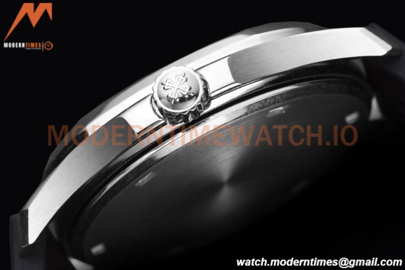 Patek Philippe - Aquanaut Lady 5067A 36mm Diamond SS/RU Black PPF Swiss Quartz