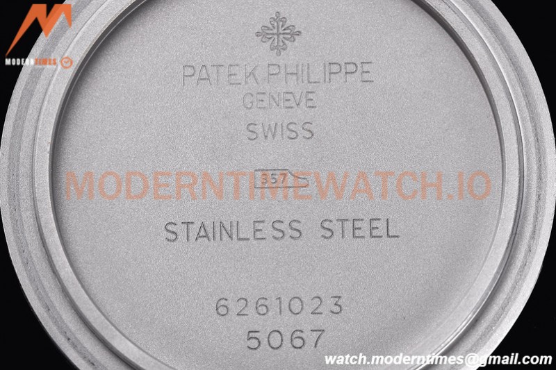Patek Philippe - Aquanaut Lady 5067A 36mm Diamond SS/RU Black PPF Swiss Quartz