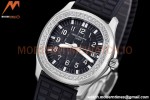 Patek Philippe - Aquanaut Lady 5067A 36mm Diamond SS/RU Black PPF Swiss Quartz