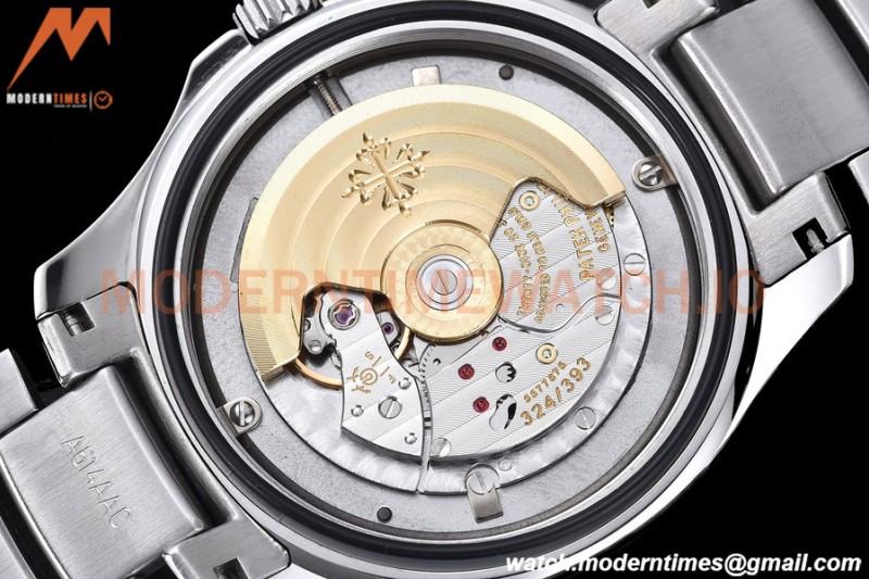 Patek Philippe - Aquanaut 5167A 40mm SS/SS Blk/Num ZF V3 A324