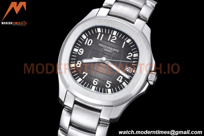 Patek Philippe - Aquanaut 5167A 40mm SS/SS Blk/Num ZF V3 A324