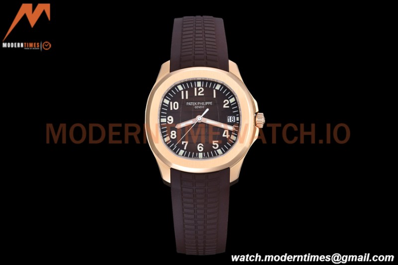 Patek Philippe - Aquanaut 5167R 40mm RG/RU Brown/Num ZF V3 A324