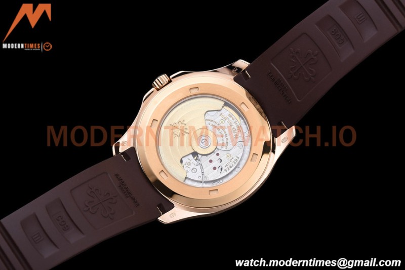 Patek Philippe - Aquanaut 5167R 40mm RG/RU Brown/Num ZF V3 A324