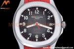 Patek Philippe - Aquanaut 5167A 40mm SGP Edn SS/Red RU Blk/Num ZF V3 A324