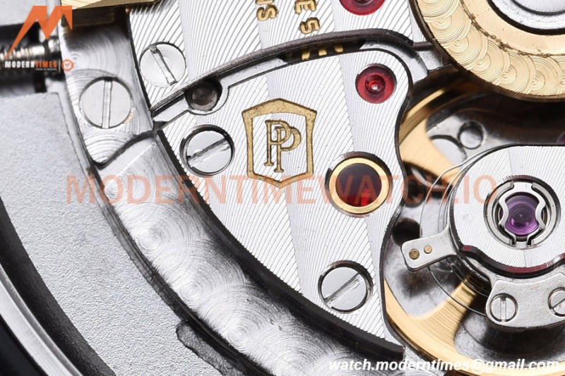 Patek Philippe - Aquanaut 5165A 38.5mm SS/RU Blk/Num ZF V3 A324