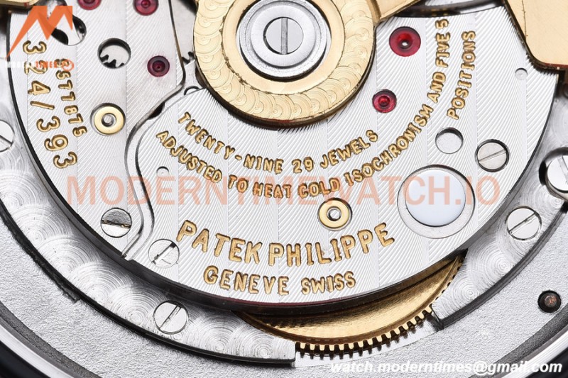 Patek Philippe - Aquanaut 5165A 38.5mm SS/RU Blk/Num ZF V3 A324