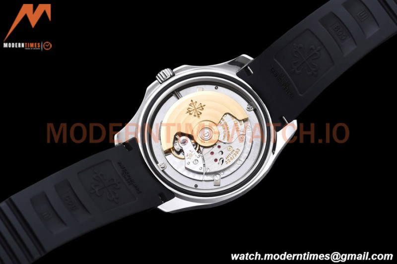 Patek Philippe - Aquanaut 5165A 38.5mm SS/RU Blk/Num ZF V3 A324