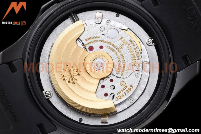 Patek Philippe - Aquanaut 5167A 40mm Black DLC/RU Blk/Num ZF V3 A324