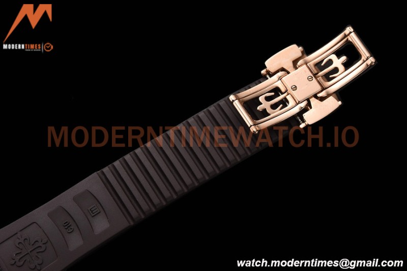 Patek Philippe - Aquanaut 5167R 40mm Tungsten Gain Weight RG/RU Brown/Num CTF A324