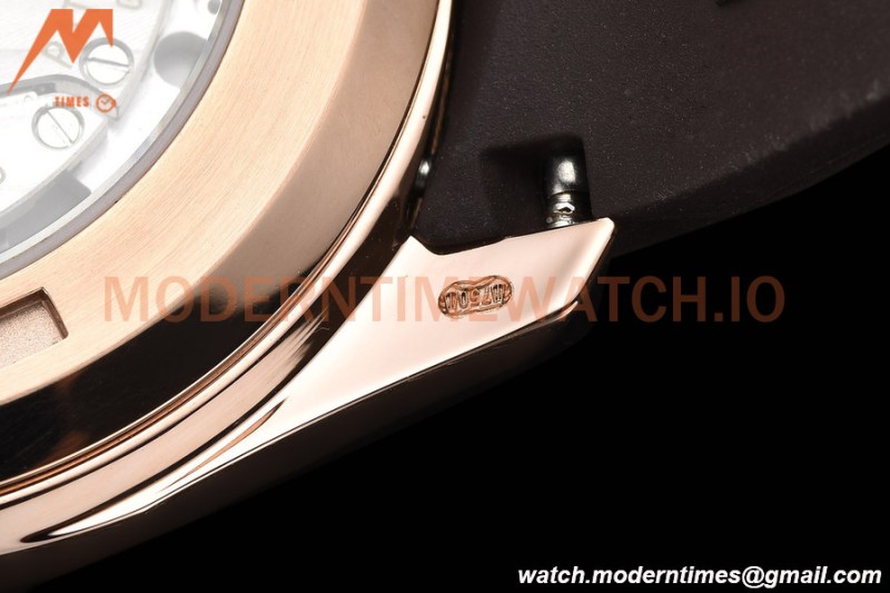 Patek Philippe - Aquanaut 5167R 40mm Tungsten Gain Weight RG/RU Brown/Num CTF A324