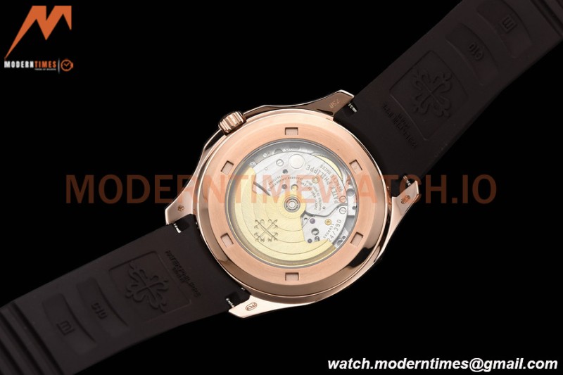 Patek Philippe - Aquanaut 5167R 40mm Tungsten Gain Weight RG/RU Brown/Num CTF A324