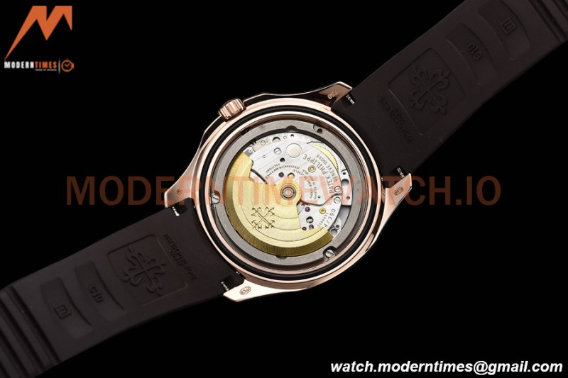 Patek Philippe - Aquanaut 5167R 40mm Tungsten Gain Weight RG/RU Brown/Num CTF A324