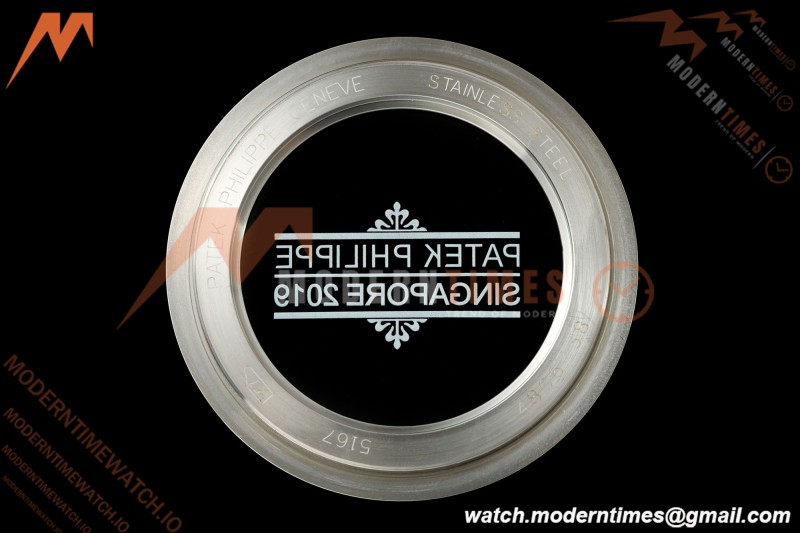 Patek Philippe - Aquanaut 5167A 40mm SS/RU Blk/Num 3KF V3 A324SC