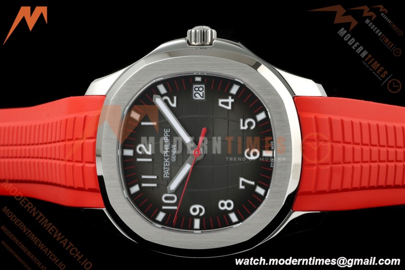 Patek Philippe - Aquanaut 5167A 40mm SS/RU Blk/Num 3KF V3 A324SC