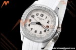 Patek Philippe - Aquanaut 5267 38.8mm SS/RU Dia/Num White Dial ZF Swiss Qtz
