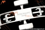 Patek Philippe - Aquanaut 5267 38.8mm SS/RU Dia/Num White Dial ZF Swiss Qtz
