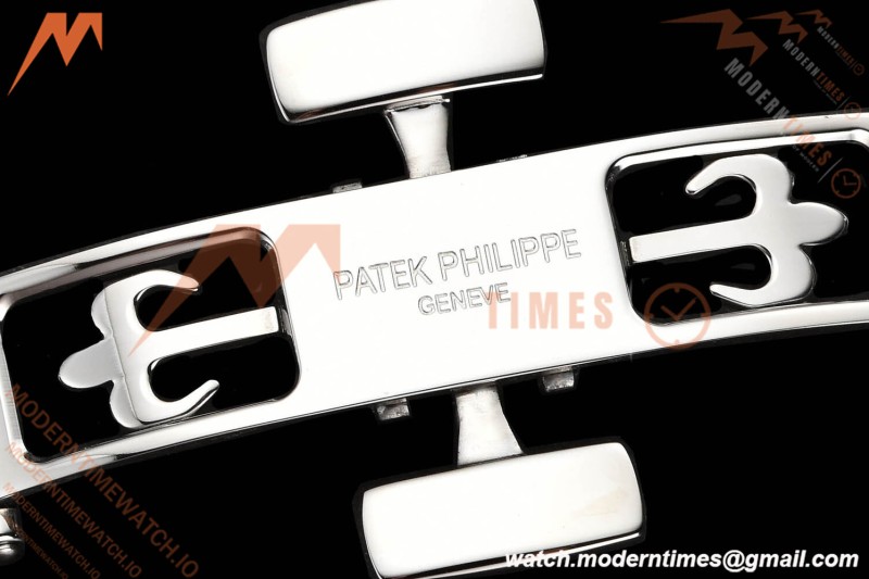 Patek Philippe - Aquanaut 5267 38.8mm SS/RU Dia/Num White Dial ZF Swiss Qtz