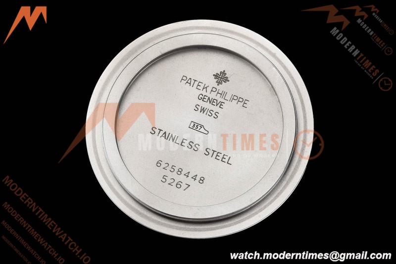 Patek Philippe - Aquanaut 5267 38.8mm SS/RU Dia/Num Black Dial ZF Swiss Qtz