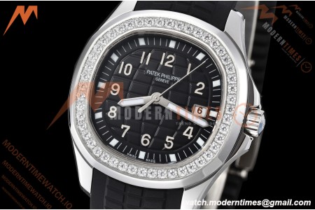 Patek Philippe - Aquanaut 5267 38.8mm SS/RU Dia/Num Black Dial ZF Swiss Qtz