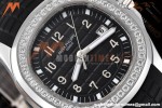 Patek Philippe - Aquanaut 5267 38.8mm SS/RU Dia/Num Black Dial ZF Swiss Qtz