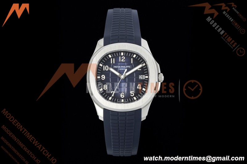 Patek Philippe - Aquanaut 5168G Gain Weight 42mm SS/RU Gradient Blue Dial APW A324