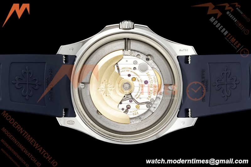 Patek Philippe - Aquanaut 5168G Gain Weight 42mm SS/RU Gradient Blue Dial APW A324