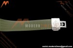Patek Philippe - Aquanaut 5168G Gain Weight 42mm SS/RU Avocado Green Dial APW A324