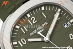 Patek Philippe - Aquanaut 5168G Gain Weight 42mm SS/RU Avocado Green Dial APW A324
