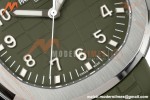 Patek Philippe - Aquanaut 5168G Gain Weight 42mm SS/RU Avocado Green Dial APW A324