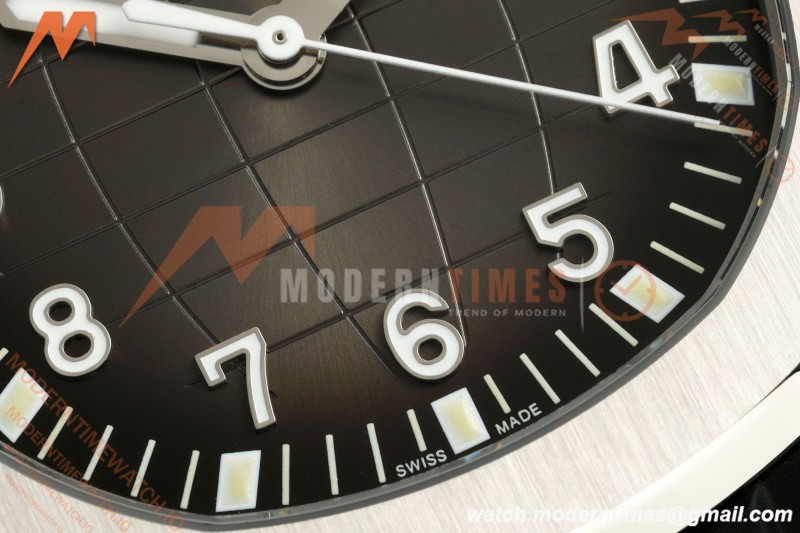Patek Philippe - Aquanaut 40mm 5167A SS/RU Grey/Num DDF DD324