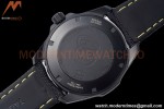 Tag Heuer - Aquaracer Caliber 5 41mm PVD/NY Carbon Black/Yelw TARF SW200