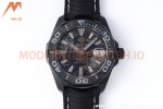 Tag Heuer - Aquaracer Caliber 5 41mm PVD/NY Carbon Black/Gold TARF SW200