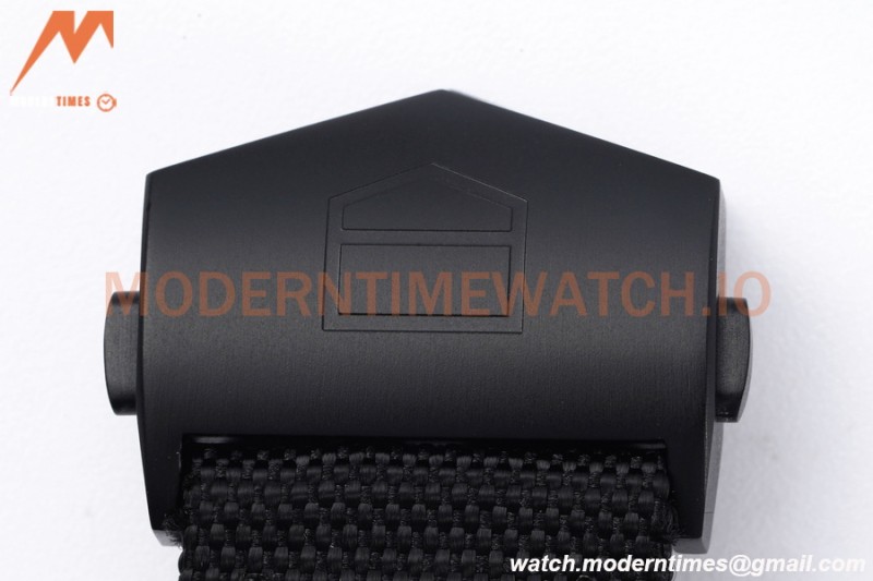 Tag Heuer - Aquaracer Caliber 5 41mm PVD/NY Carbon Black/Gold TARF SW200