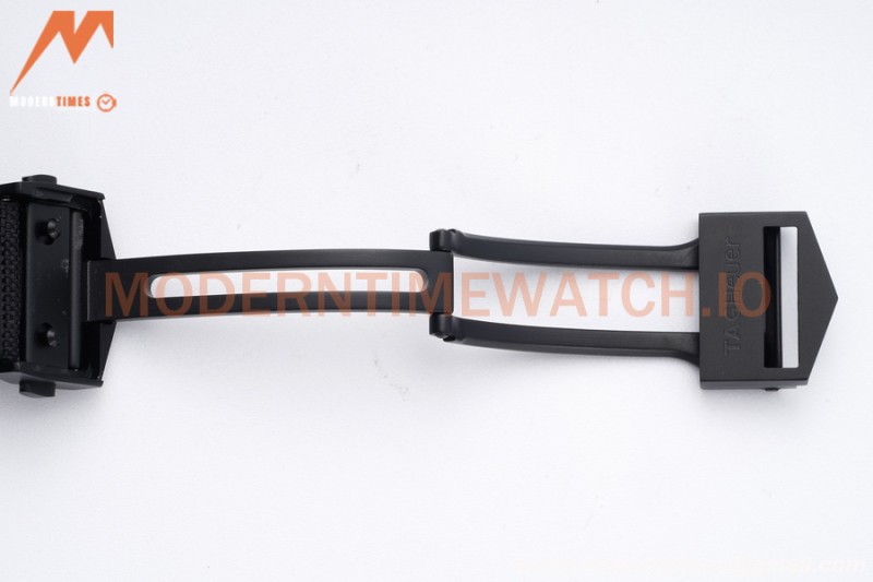 Tag Heuer - Aquaracer Caliber 5 41mm PVD/NY Carbon Black/Gold TARF SW200