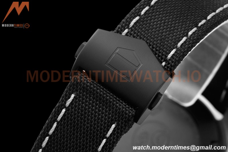 Tag Heuer - Aquaracer Caliber 5 41mm PVD/NY Carbon Black/Gold TARF SW200