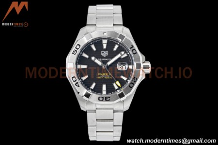 Tag Heuer - Aquaracer Caliber 5 43mm SS/SS Black TARF SW200