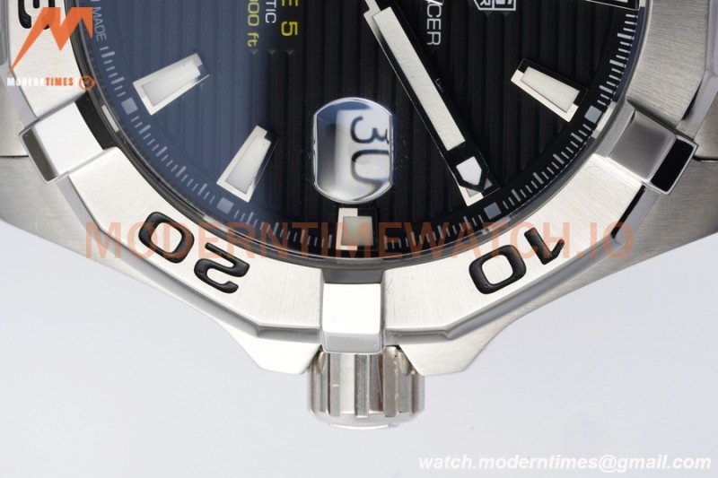 Tag Heuer - Aquaracer Caliber 5 43mm SS/SS Black TARF SW200