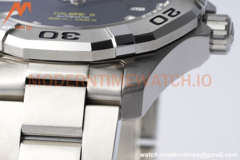 Tag Heuer - Aquaracer Caliber 5 43mm SS/SS Black TARF SW200