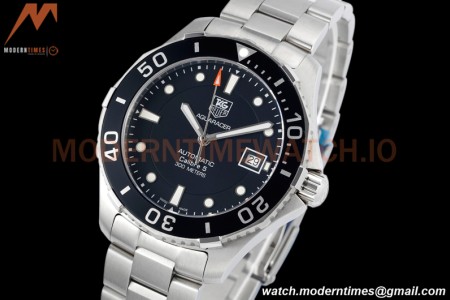 Tag Heuer - Aquaracer Caliber 5 41mm SS/SS Black TARF SW200