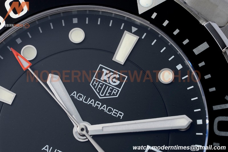 Tag Heuer - Aquaracer Caliber 5 41mm SS/SS Black TARF SW200