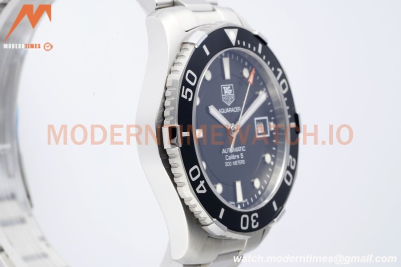 Tag Heuer - Aquaracer Caliber 5 41mm SS/SS Black TARF SW200