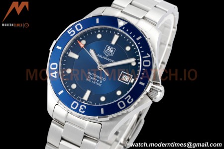 Tag Heuer - Aquaracer Caliber 5 41mm SS/SS Blue TARF SW200