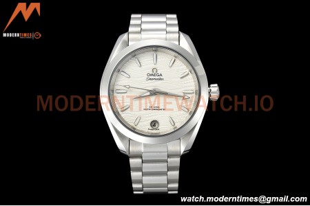 Omega - Seamaster Aqua Terra 150m 34mm Ladies SS/SS White VSF A8800