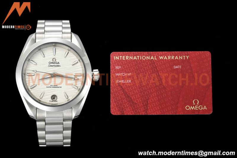 Omega - Seamaster Aqua Terra 150m 34mm Ladies SS/SS White VSF A8800