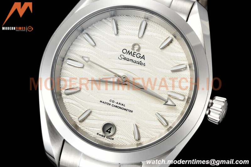 Omega - Seamaster Aqua Terra 150m 34mm Ladies SS/SS White VSF A8800