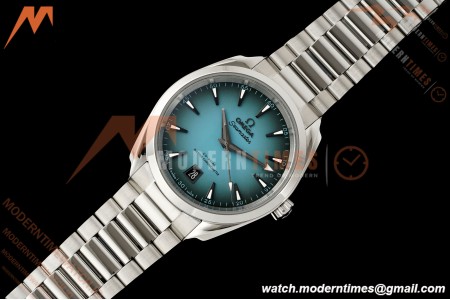 Omega - Seamaster Aqua Terra 150m 38mm SS/SS Turquoise Dial VSF A8800