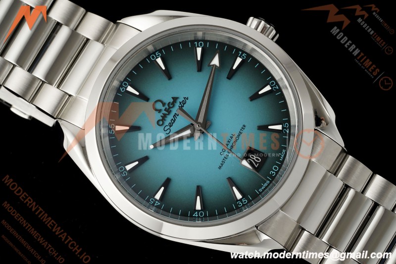 Omega - Seamaster Aqua Terra 150m 38mm SS/SS Turquoise Dial VSF A8800