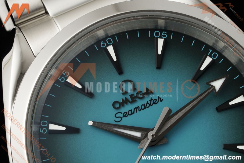 Omega - Seamaster Aqua Terra 150m 38mm SS/SS Turquoise Dial VSF A8800