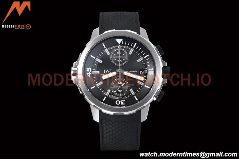 IWC - Aquatimer Chronograph Sharks Edition 44mm SS/RU Grey V6F A7750