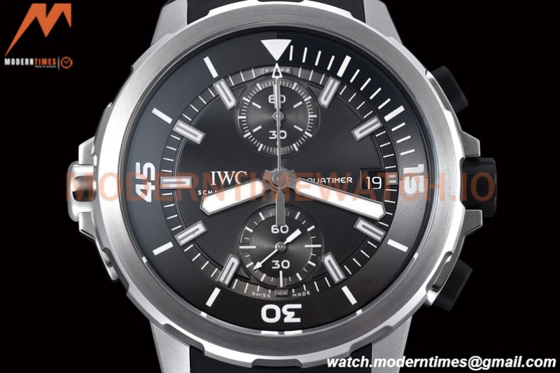 IWC - Aquatimer Chronograph Sharks Edition 44mm SS/RU Grey V6F A7750